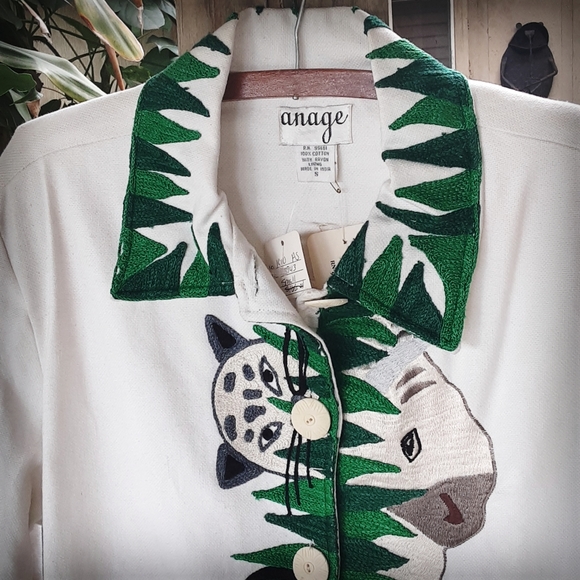 Anage~Zoo Animals Embroidery Jacket - Picture 3 of 14